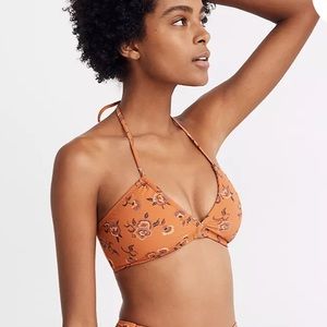 Brand new Madewell x Warm Bandeau bikini top